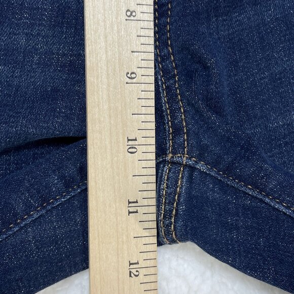 Chicos Jeans Womens Size US 8 So Slimming Girfriend Slim Crop High Rise 30x23 - Picture 7 of 12